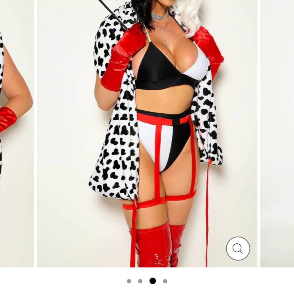 Cruella de Vil  Dalmatian costume